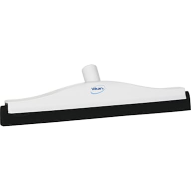 Vikan 77525 White 15-3/4" Double Blade Squeegee