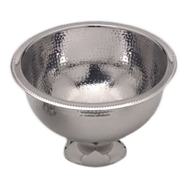 American Metalcraft HMPB20 Hammered S/S 13 Qt. Punch Bowl