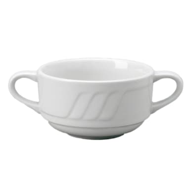Vertex® China SAU-4H Sausalito 8 Oz. Stackable Bouillon