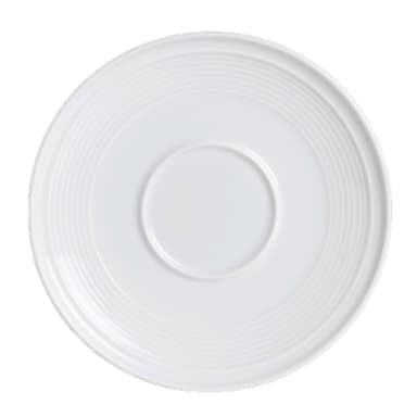 Rene Ozorio 6300P363 Aura Asian White 6-1/2" Coupe Saucer