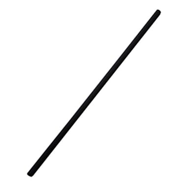 Darling Foodservice Black Plastic 5-1/4" Stir Straws - 10000 / CS