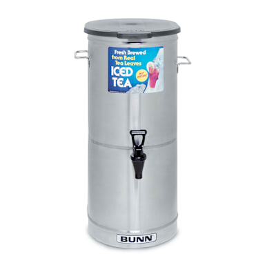 BUNN® 34100.0001 TDO-5 Oval 5-Gallon Iced Tea Dispenser