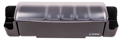 San Jamar® BD4005S The Dome® Garnish Center with Caddies
