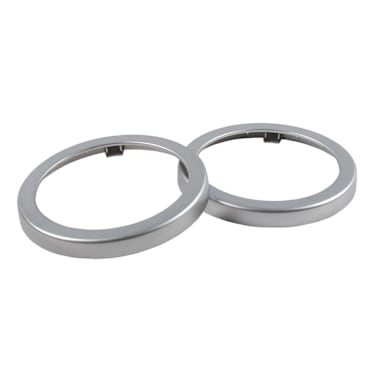 San Jamar® C24XC EZ-Fit® Metal Finish Rings - 2 / PK
