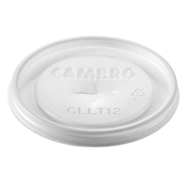 Cambro CLLT12190 Disposable Lid for Laguna Tumbler #LT12 - 1000 / CS