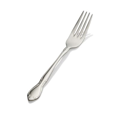 Bon Chef S1805 Queen Anne 18/8 Stainless Steel Dinner Fork - Dozen