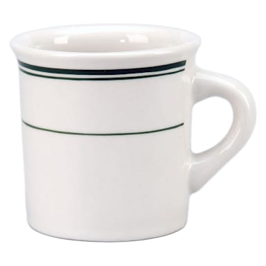 Vertex® China DMG-38 Del Mar Green 8 Oz. Arcadian Mug