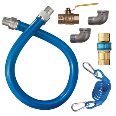 Blue Hose Gas Connector Kit