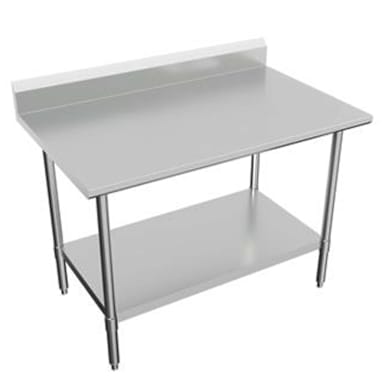 Work Table, Stainless Steel Top