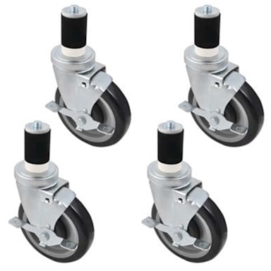Caster Kit, work table 5'' diameter expa