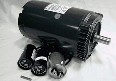 Motor and Cap Kit, 2 HP, 230V / 1 Phase