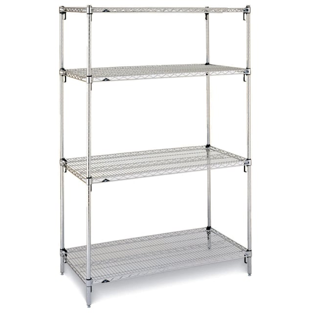 Chrome-Plated Shelving