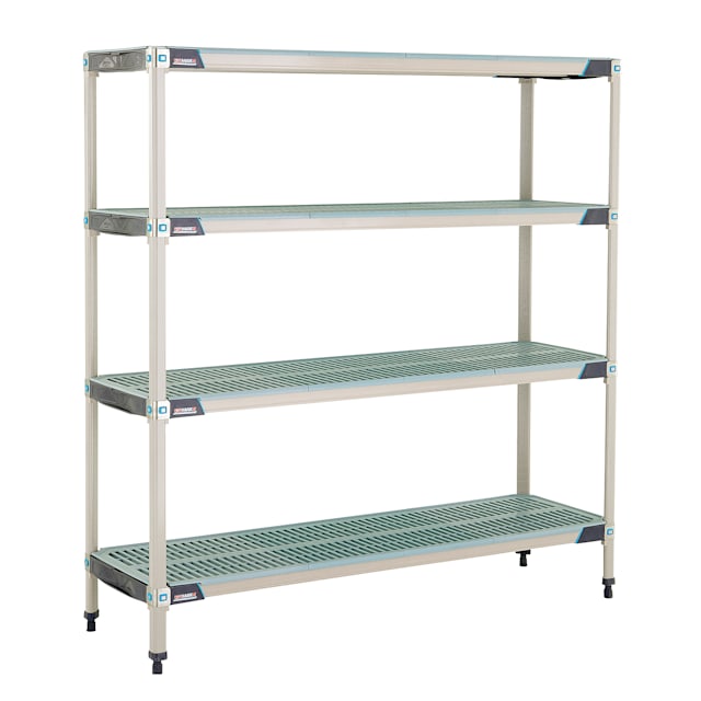 Heavy-Duty Plastic Shelving