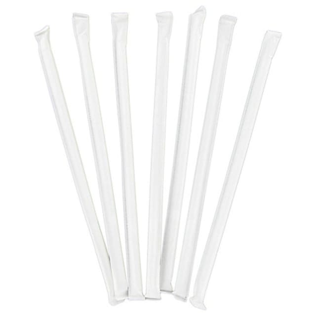 Clear Wrapped Straws, Colored Wrapped Straws & More Wrapped Straws