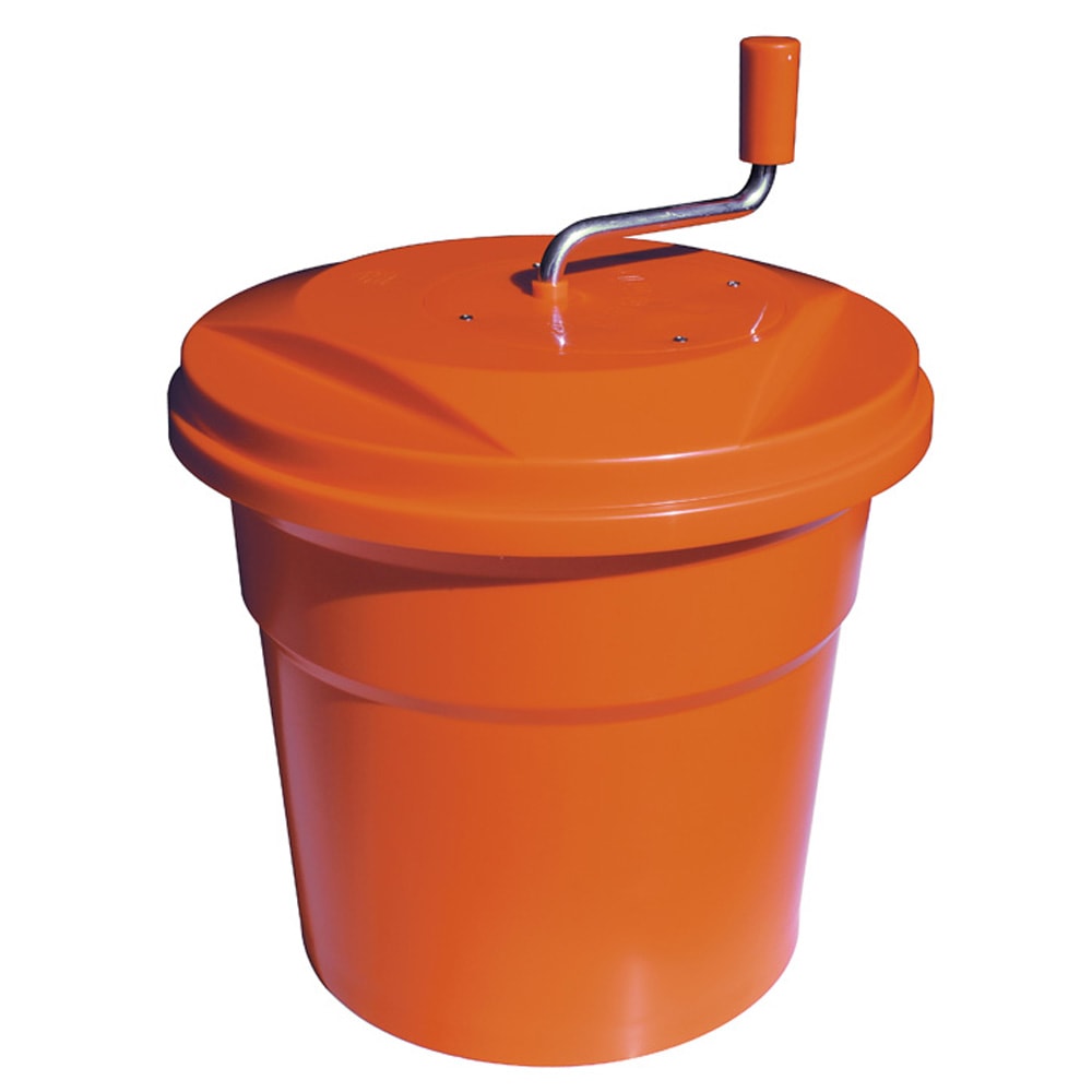 Dynamic SD92SCW Manual 5 Gallon Salad Spinner with Cover