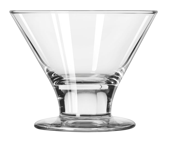 Libbey 3803 Embassy® 8 Ounce Dessert / Martini Glass - 12 / CS
