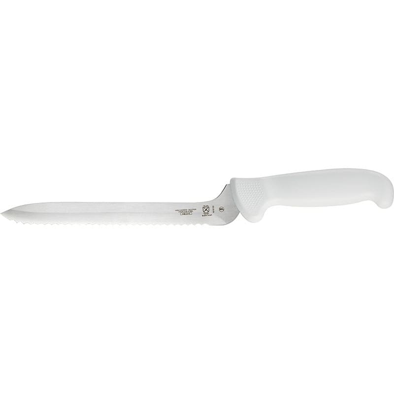 Mercer Culinary M18130 Ultimate White 8 Offset Utility Knife"