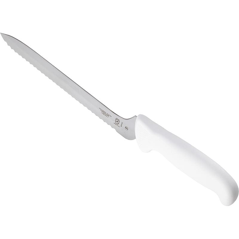 Mercer Culinary M18130 Ultimate White 8 Offset Utility Knife"