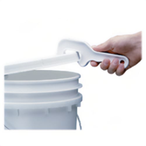 Darling Foodservice White Plastic Lid Opener