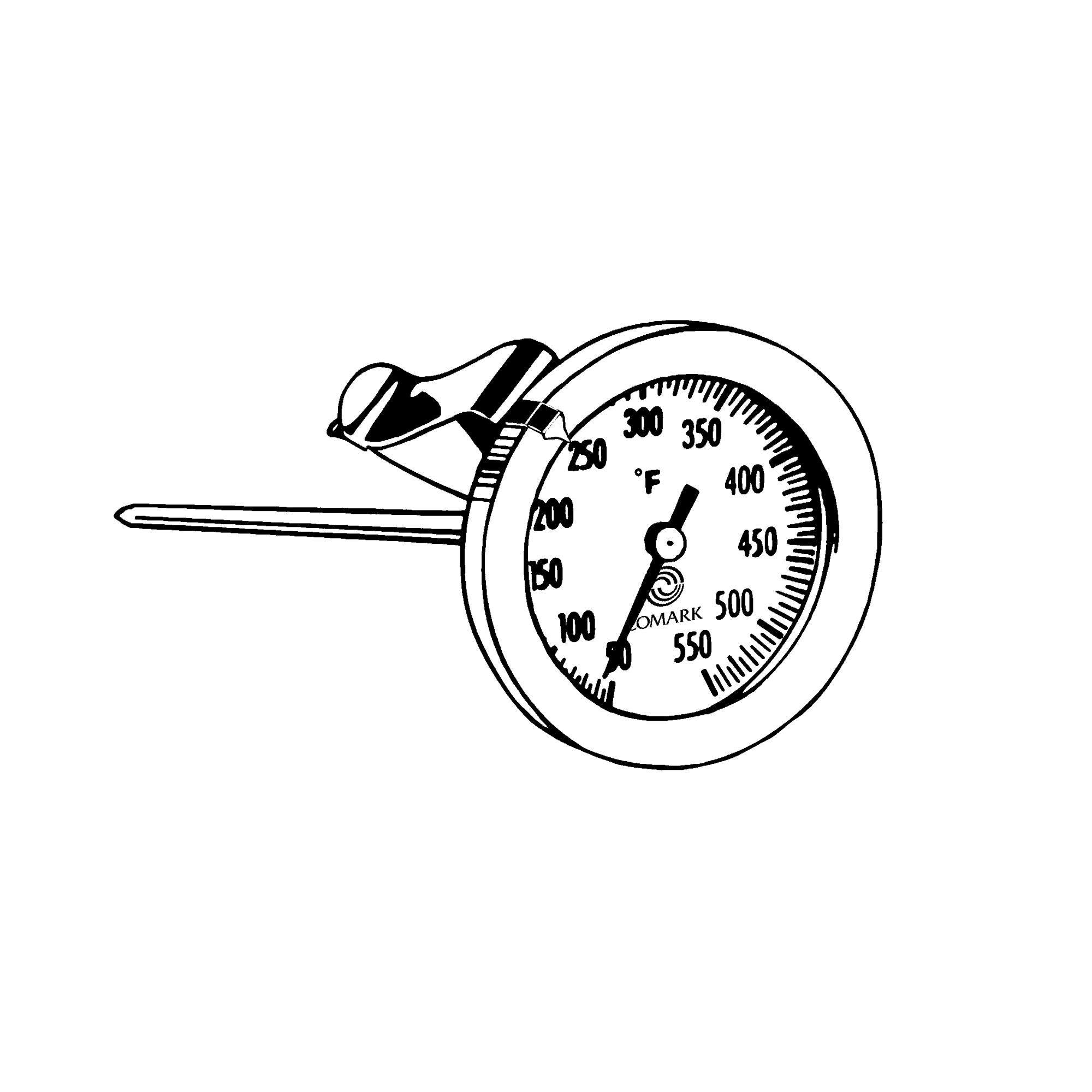 Comark CD550 Candy / Deep Fry Dial Thermometer