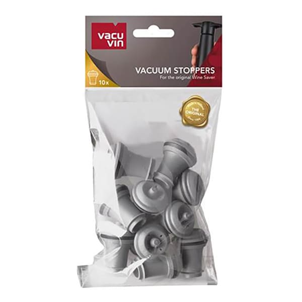 Vacu Vin 0883060-USA Rubber Wine Stoppers - 10 / BG