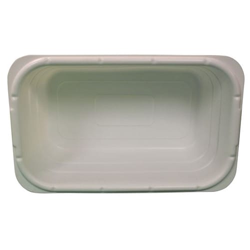 AyrKing B-303 NOHOLE White 10" Plastic Lug