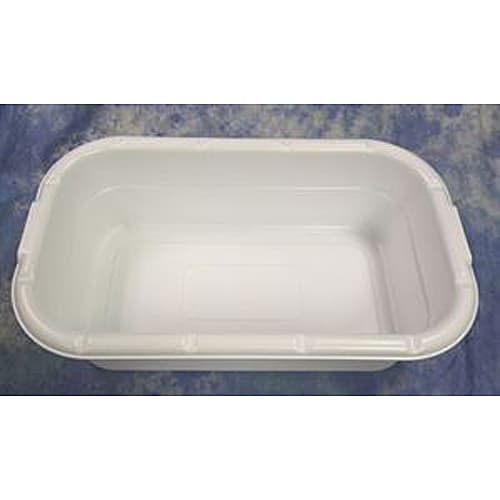 AyrKing B-303 NOHOLE White 10" Plastic Lug