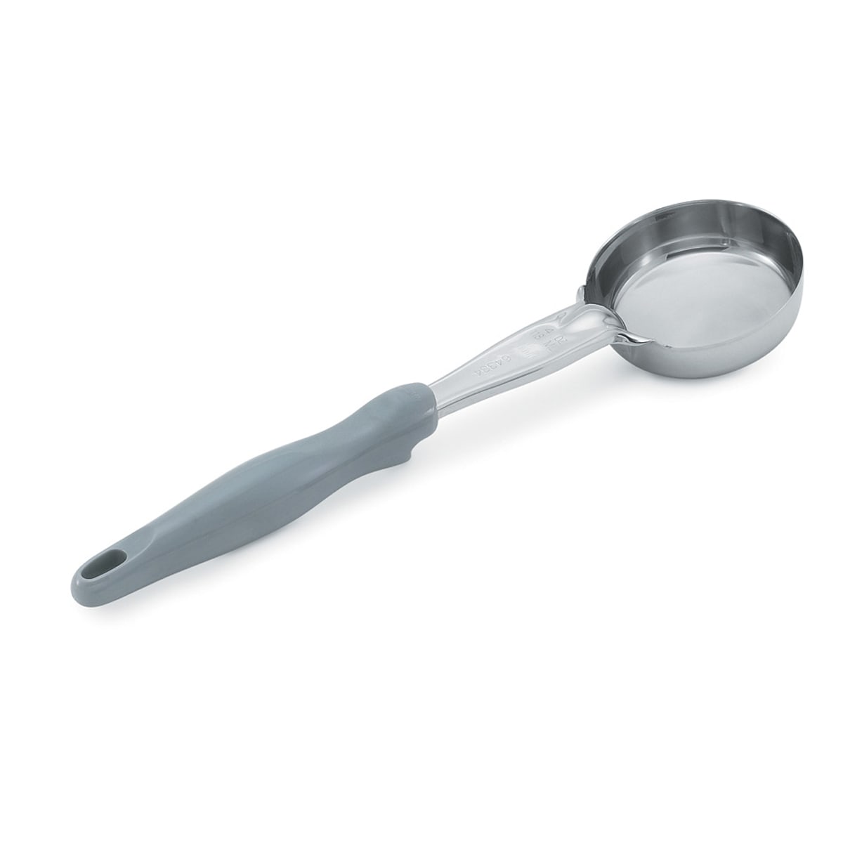 Vollrath 6433445 Gray 4 Ounce Round Solid Spoodle