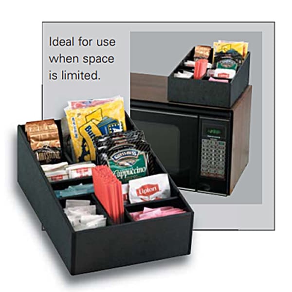 Dispense-Rite Black Countertop Multi-Purpose Organizer