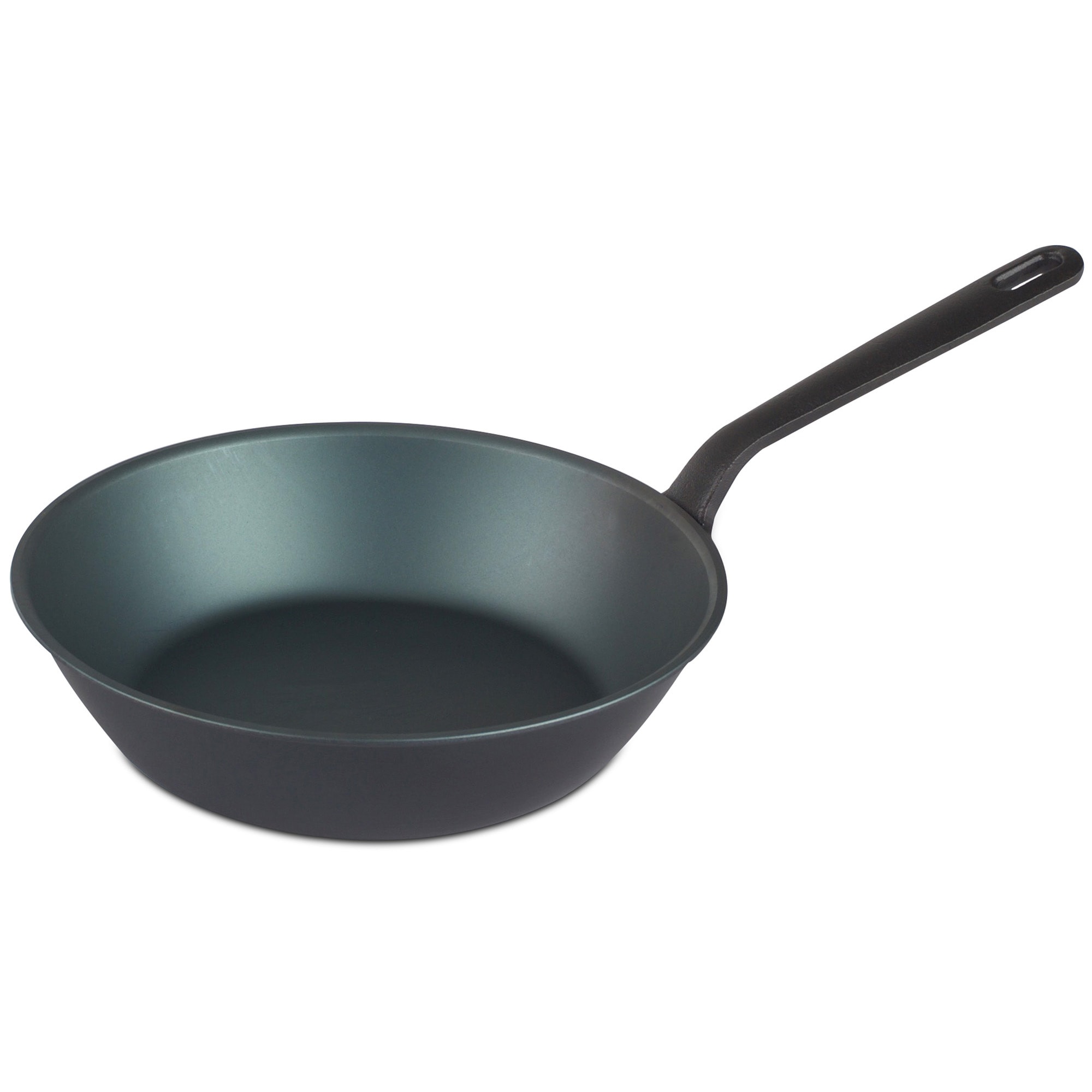 J.B. Prince S150 20 Black Steel 8 Fry Pan"