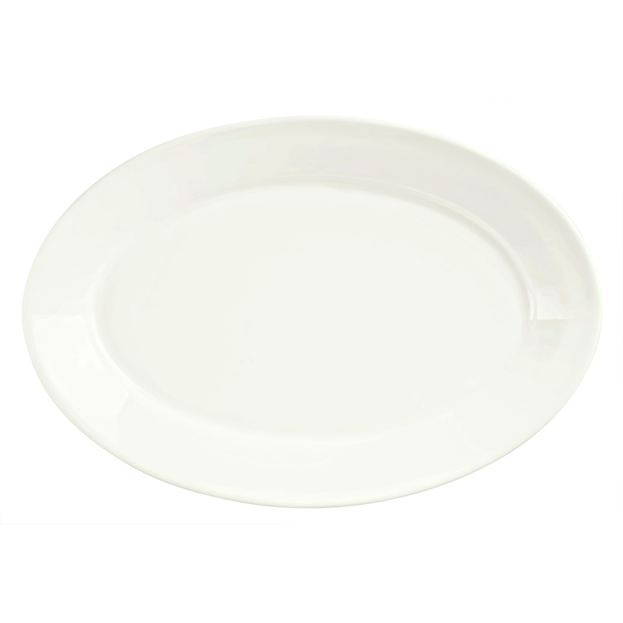Syracuse China 905356822 Slenda 11.6 Oval Platter - 12 / CS"