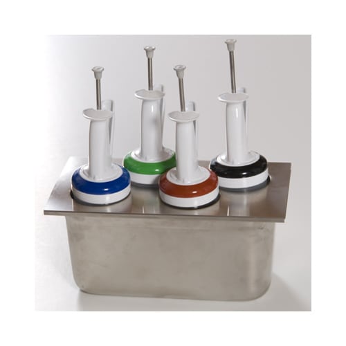 FIFO 7010-402 4-Hole Bottle Organizer for 1/3-Size Insert Pan