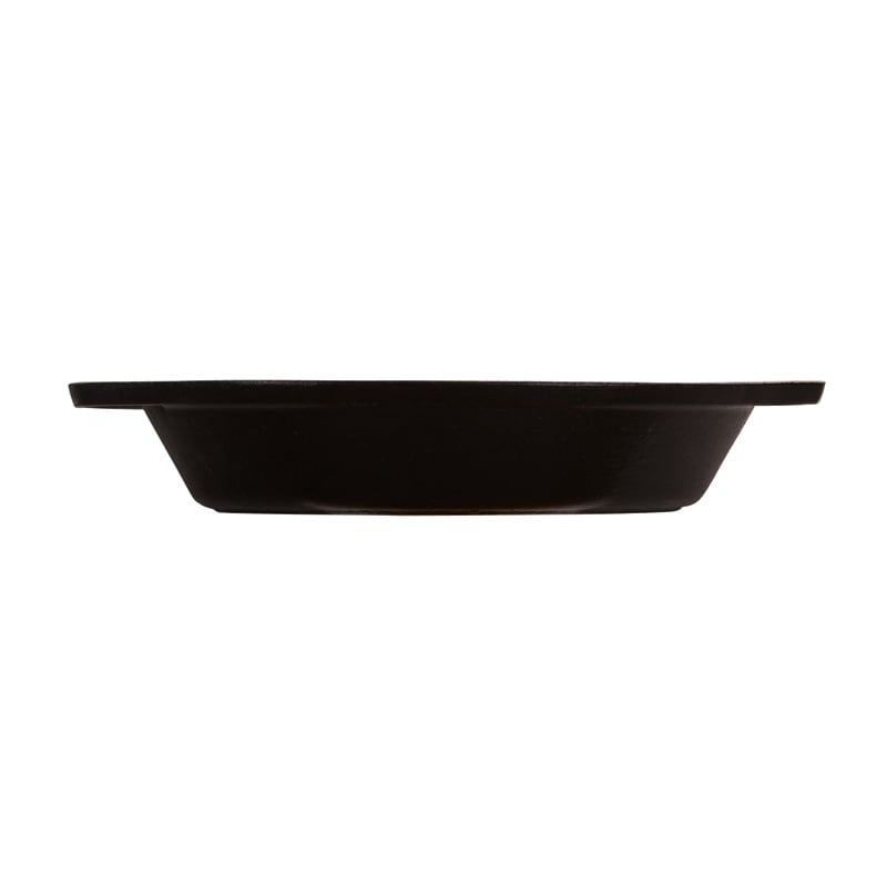 World Tableware CIS-17 Cast Iron 7.5" Pie Plate with Handles
