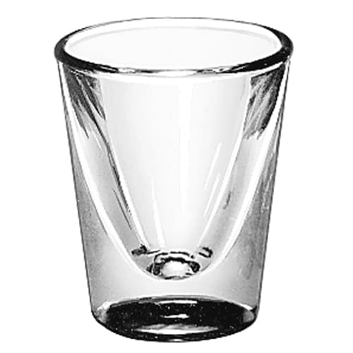 Libbey® 5122 Whiskey Service 1 Ounce Lined Glass - Dozen