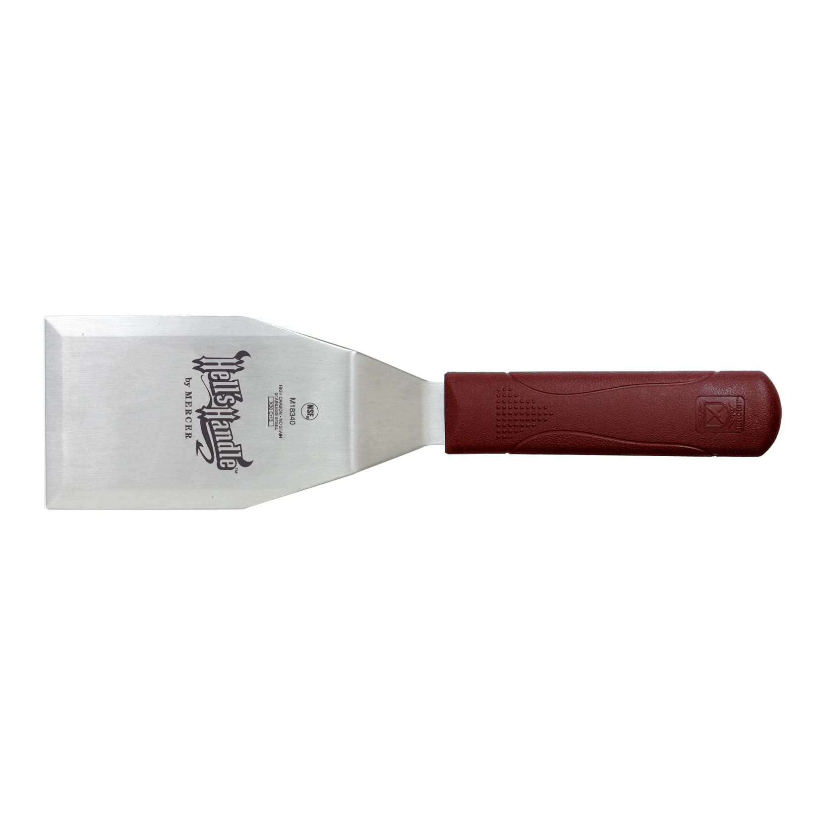 Mercer Culinary M18340 Hell's Handle 5" x 3" Turner - Picture 1 of 2