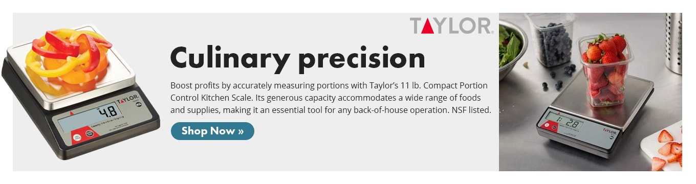 Taylor Precision Compact Digital 11 Lb. Portion Control Scale