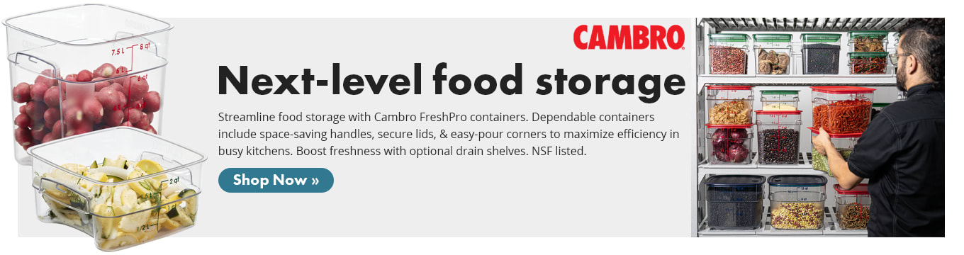 Cambro FreshPro Storage Containers