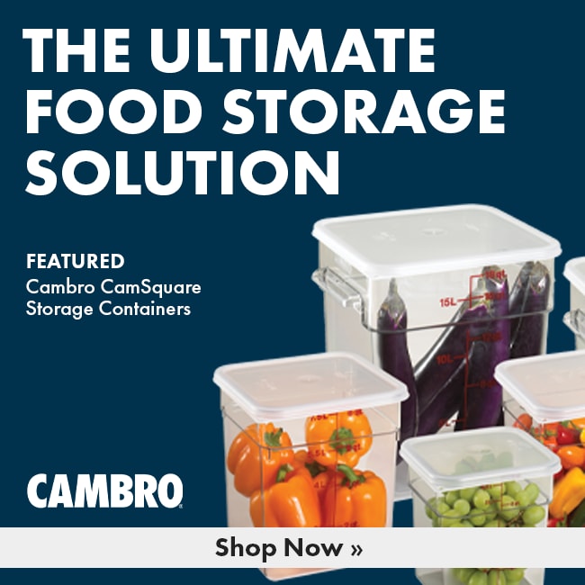 Shop Cambro CamSquare Storage Containers