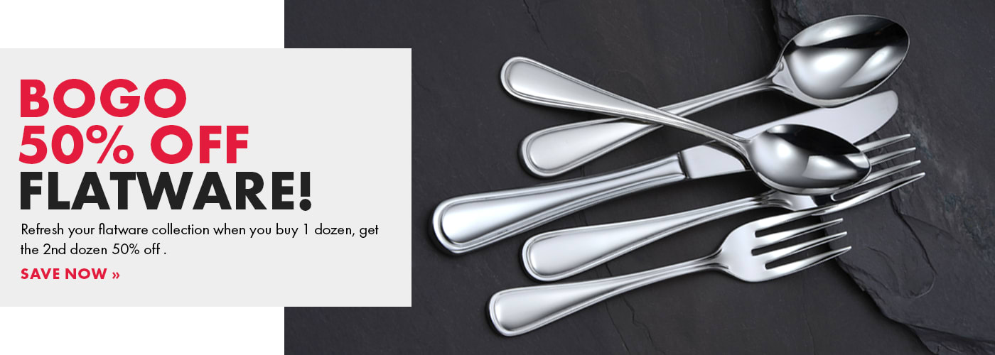 BOGO 50% Off Flatware!