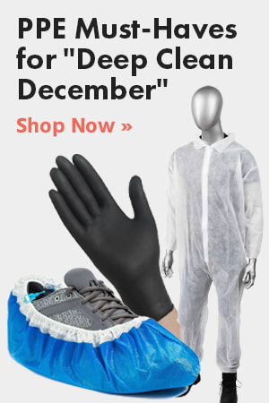 Shop PPE Must-Haves for "Deep Clean December"