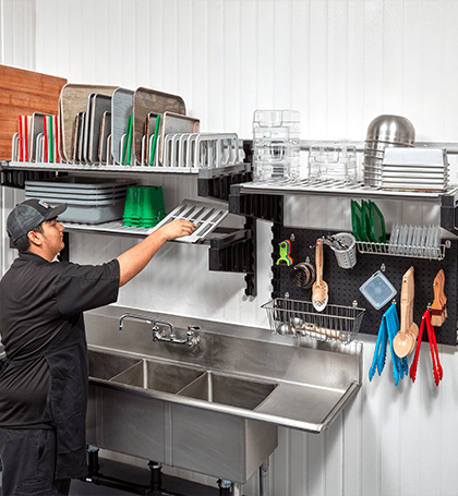 Shelving Solutions Your Health Inspector Will Love