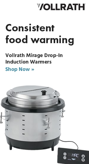 thumbnail image 2 of Vollrath 6-quart Intrigue Glass-top Round Stainless Steel Induction Chafer   46125 2 of 12