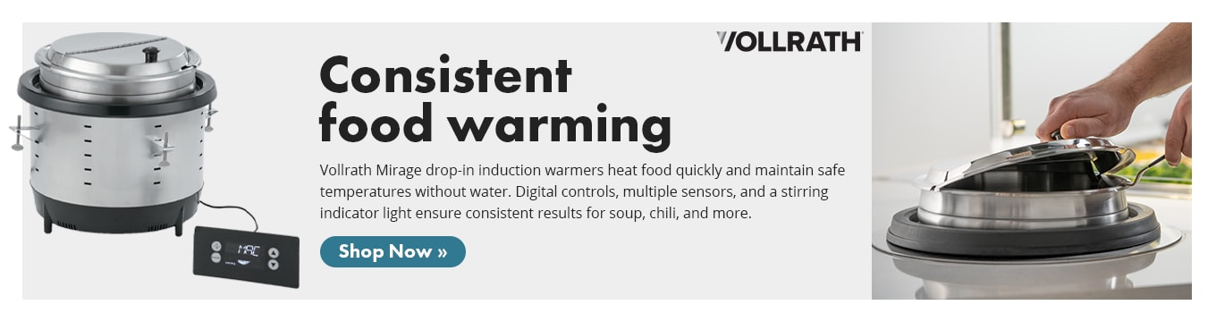 Shop Vollrath Mirage Drop-In Induction Warmers
