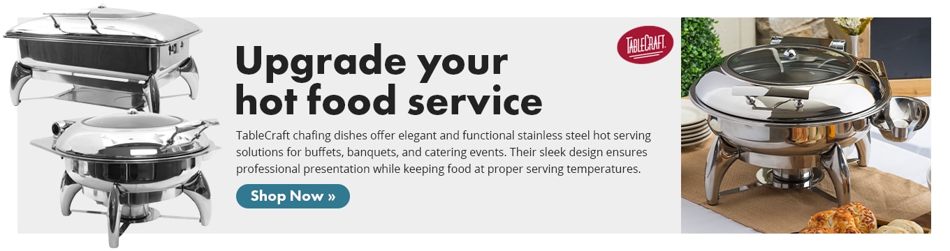 Shop TableCraft Chafer Dishes