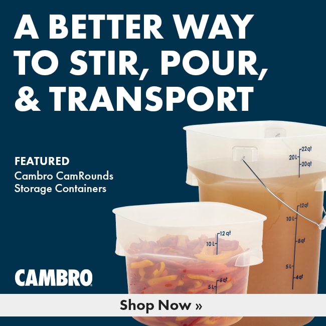 Shop Cambro CamRounds Storage Containers