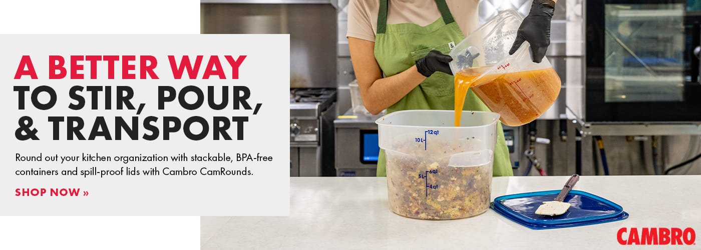 Shop Cambro CamRounds Storage Containers