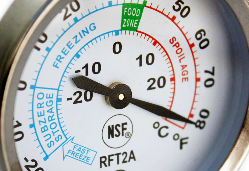 Freezer Wall Thermometer (FWT) from Comark