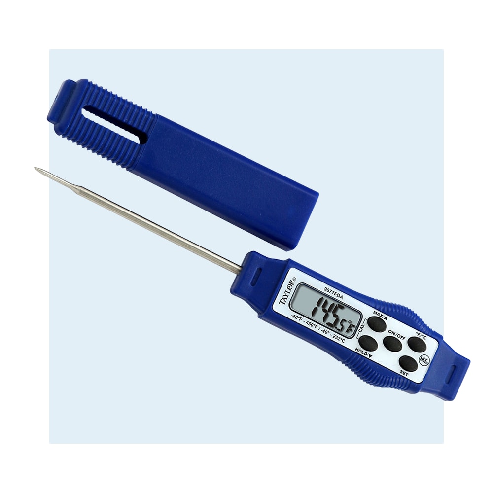 Taylor® Precision 9877FDA Compact Digital Thermometer