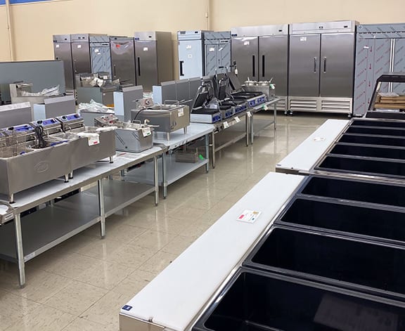 many new appliances