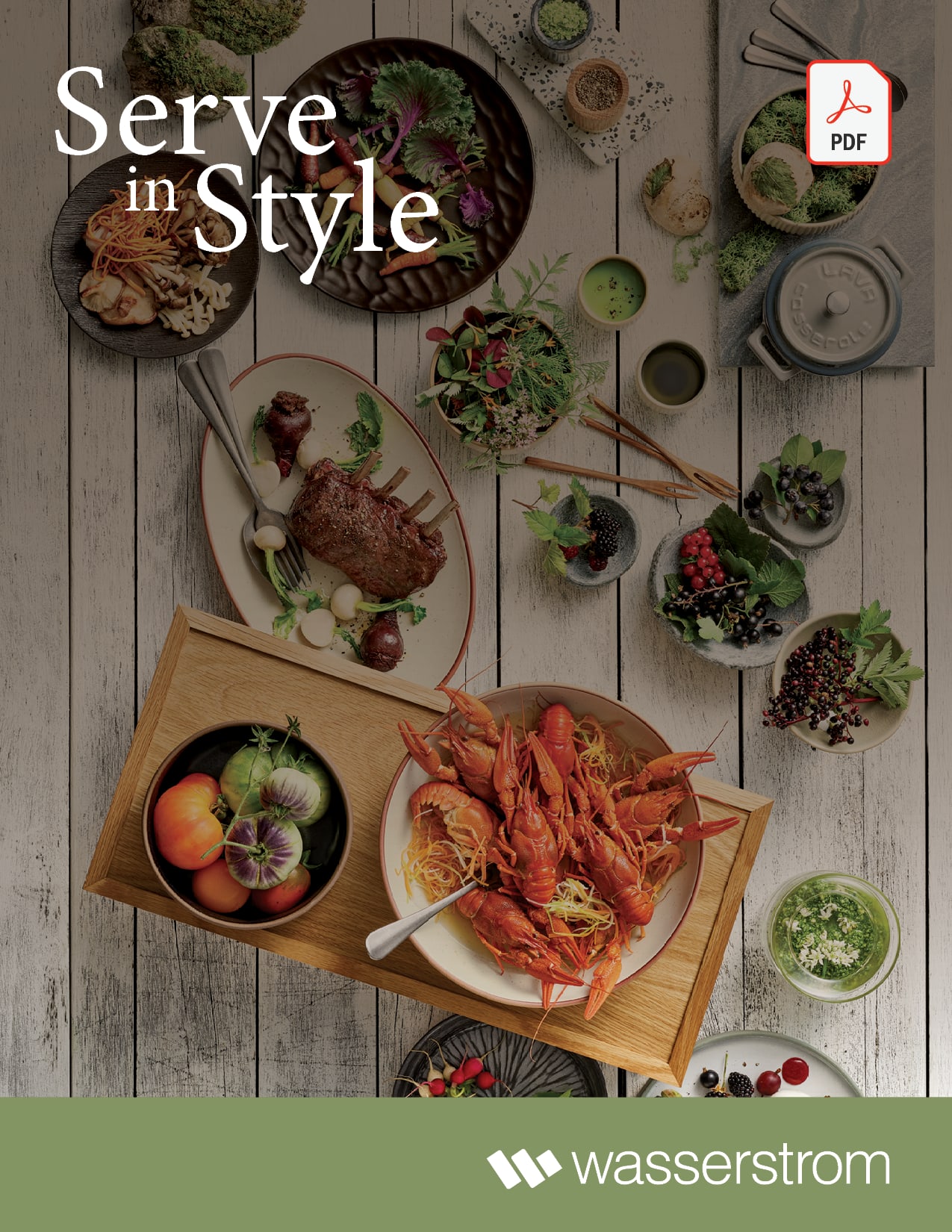 cover for banquets flyer